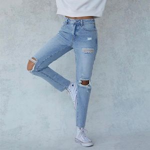 Pacsun Eco Distressed Mom Jeans - 25
